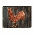 Clean Choice Rooster Farmhouse Art on Board Wall Decor CL2970361